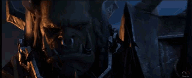 a screenshot of a video game shows a monster with horns and a nose ring
