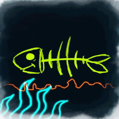 Fish Swimming Fish GIF - Fish Swimming Fish Fish Chalk GIFs