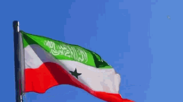 Somaliland Beautiful Flag GIF - Somaliland Beautiful Flag Somali Flag GIFs