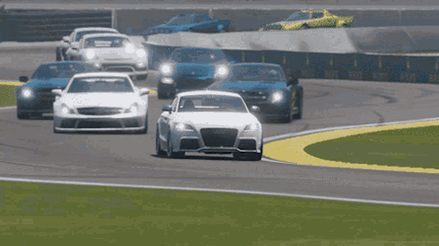 Forza Motorsport7 Audi Tt Rs Coupe GIF - Forza Motorsport7 Audi Tt Rs Coupe Racing GIFs