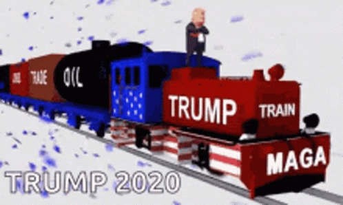 Trump Train GIF - Trump Train GIFs