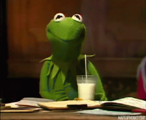 No Comment GIF - Noneofyourbusiness Nvm Kermit GIFs