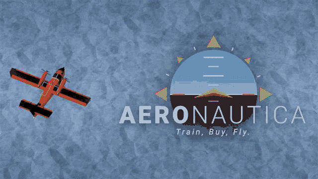 an advertisement for aeronautica shows a plane flying in the sky