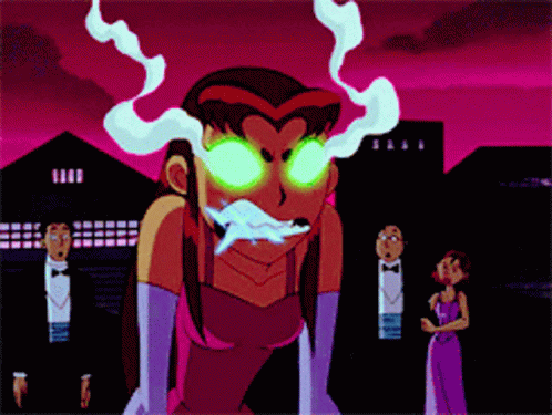 Teen Titans Starfire GIF - Teen Titans Starfire Angry GIFs