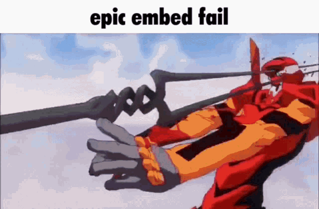 Asuka Embed Fail GIF - Asuka Embed Fail Evangelion GIFs