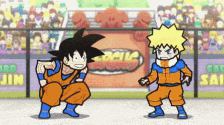 Naruto Vs GIF - Naruto Vs Goku GIFs