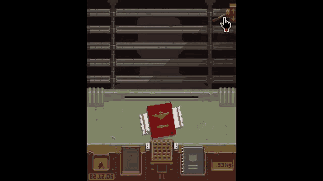 a screenshot of a video game with a girl in a red jacket