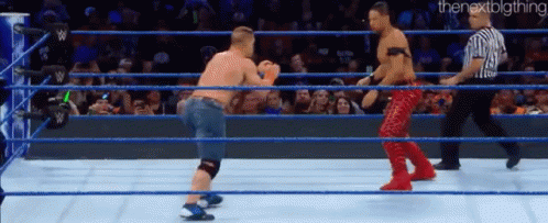 John Cena Shinsuke Nakamura GIF - John Cena Shinsuke Nakamura Wwe GIFs