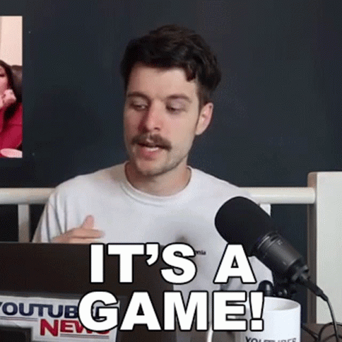 Its Aa Game Benedict Townsend GIF - Its Aa Game Benedict Townsend Youtuber News GIFs