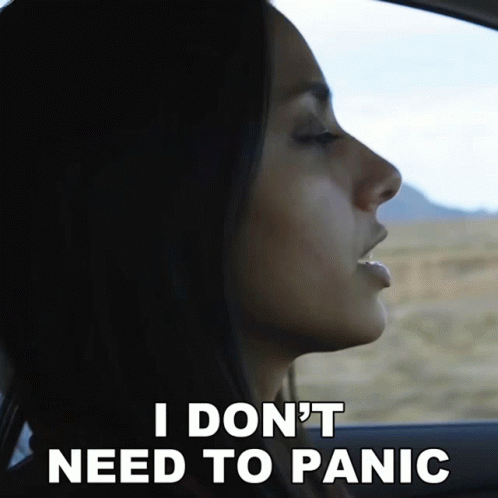 I Dont Need To Panic Michelle Khare GIF - I Dont Need To Panic Michelle Khare I Just Have To Relax GIFs