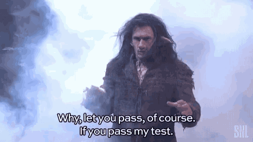 Test Pass My Test GIF - Test Pass My Test Troll GIFs