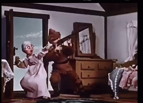 The Story Of Little Red Riding Hood Gun GIF - The Story Of Little Red Riding Hood Gun Shoot GIFs