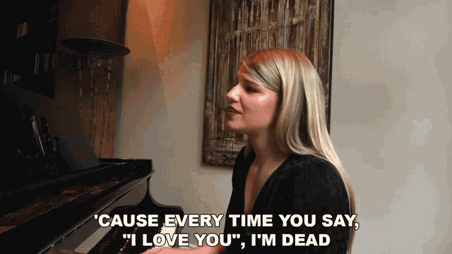 Cause Every Time You Say I Love You Im Dead Brynn Elliott GIF - Cause Every Time You Say I Love You Im Dead Brynn Elliott Your Words Make Me Melt GIFs