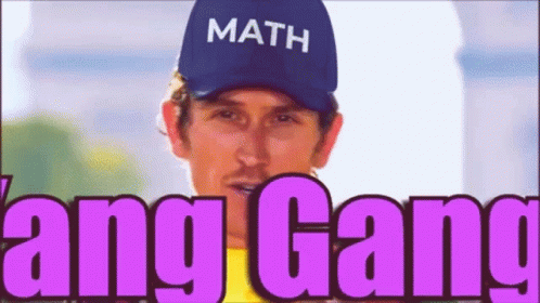 Yang Gang Mic Drop GIF - Yang Gang Mic Drop Math GIFs