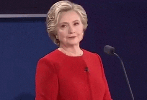 Stare Hilary Clinton GIF - Stare Hilary Clinton Listening GIFs