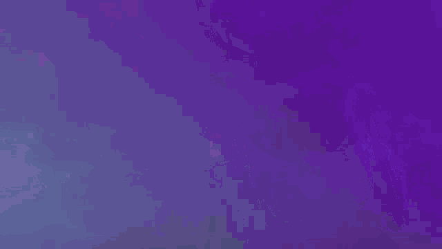 a futuristic ship is flying through a purple foggy sky
