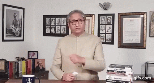 Stop This Ravish Kumar Official GIF - Stop This Stop This GIFs