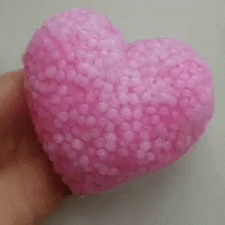 Heart Foam Slime GIF - Heart Foam Slime Cool GIFs