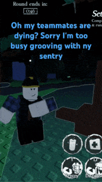 a screenshot of a game that says round ends in 0:46