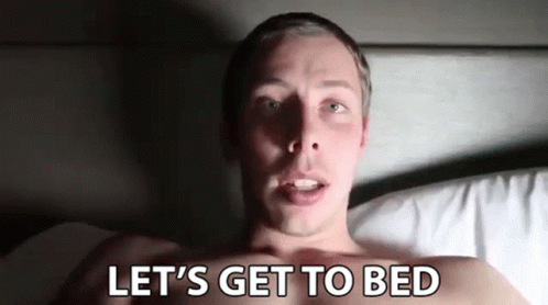 Lets Get To Bed In Bed GIF - Lets Get To Bed In Bed Ready To Sleep GIFs