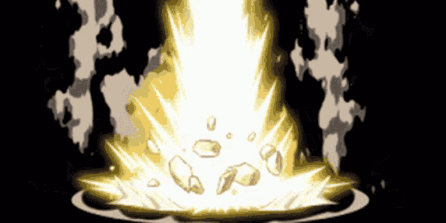 a cartoon drawing of a light coming out of a hole