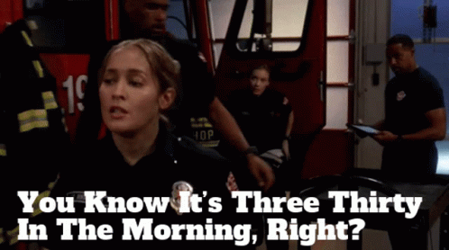 Station19 Robert Sullivan GIF - Station19 Robert Sullivan You Know Its Three Thirty In The Morning Right GIFs