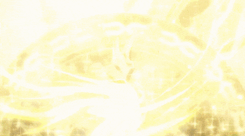 a person 's hand is reaching out towards a glowing circle with the letter c on it