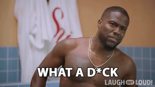 What A Jerk Kevin Hart GIF - What A Jerk Kevin Hart Cold As Balls GIFs
