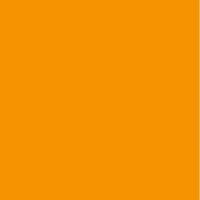 a white circle on an orange background with the number 5 in the middle