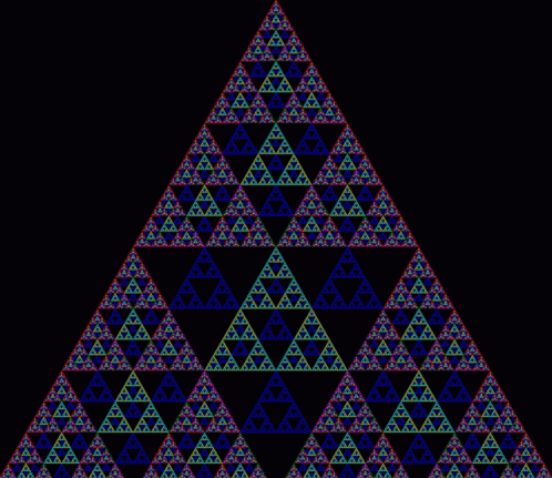 Fractal Sierpinski GIF - Fractal Sierpinski Math GIFs