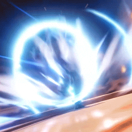 a close up of a blue light coming out of a hole in the ground .