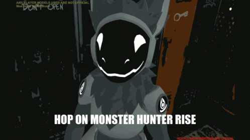 Hoponmonsterhunterrise Monster Hunter GIF - Hoponmonsterhunterrise Monster Hunter Gaming GIFs