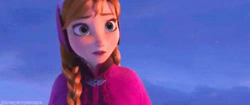 Nervous GIF - Frozen Anna Shocked GIFs
