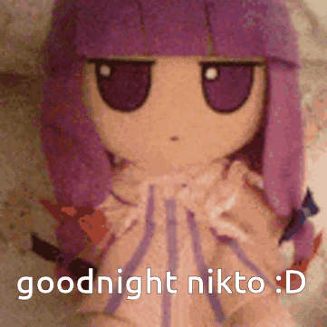 Nikto Good Night GIF - Nikto Good Night Touhou GIFs