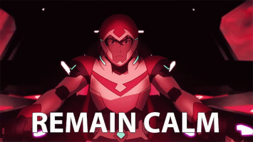 Remain Calm And Get Ready GIF - Voltron Remain Calm Get Ready GIFs