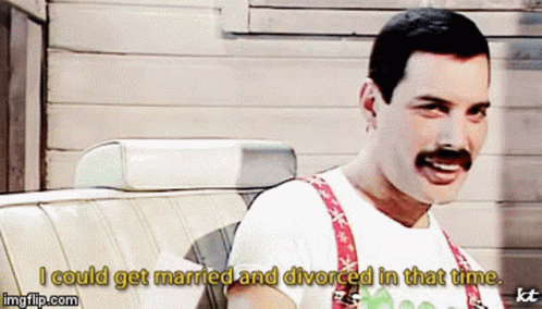 Freddie Funny Freddie Mercury GIF - Freddie Funny Freddie Mercury Married And Divorced In That Time GIFs