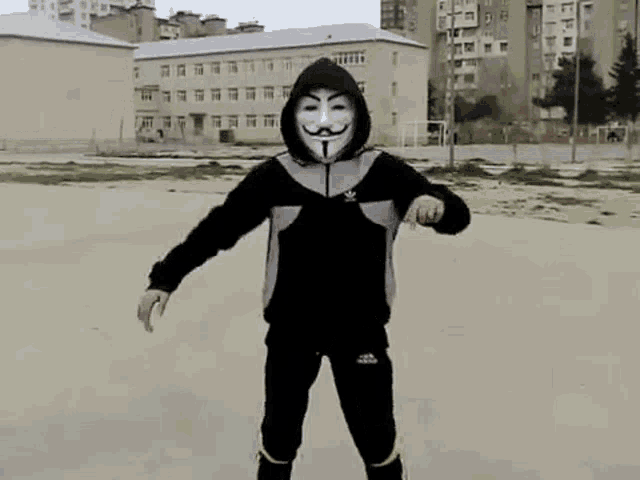 Anonymous Dance GIF - Anonymous Dance Tecktonik GIFs