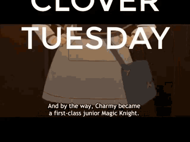 Black Clover GIF - Black Clover Tuesday GIFs