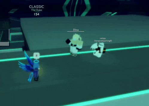 a screenshot of a video game that says classic the rake 1:53
