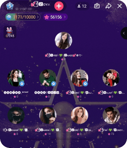 a screenshot of a video game shows a group of people