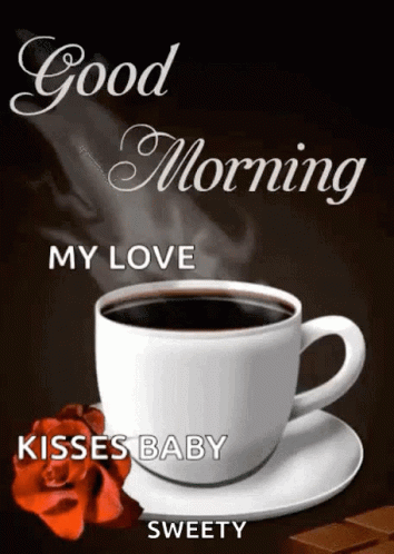 Good Morning My Love GIF - Good Morning My Love Kisses Baby GIFs