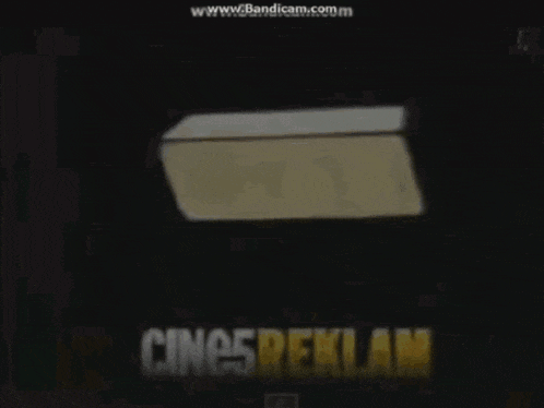 a picture of a gold bar that says cine5reklam on it