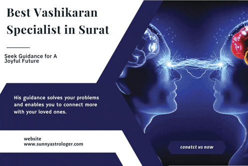 an ad for a vashikaran specialist in surat