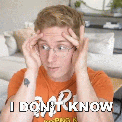 I Dont Know Tyler Oakley GIF - I Dont Know Tyler Oakley Not Sure GIFs