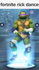 a picture of a teenage mutant ninja turtle dancing in a video game