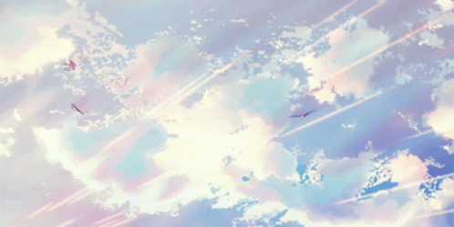 Anime Birds GIF - Anime Birds Sky GIFs