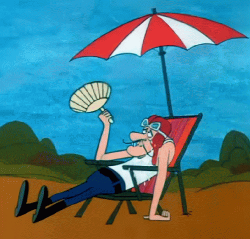 Dick Dastardly Man Sweating GIF - Dick Dastardly Man Sweating Sweltering Weather GIFs