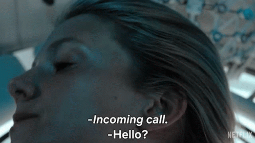Incoming Call Hello Elizabeth Hansen GIF - Incoming Call Hello Elizabeth Hansen Mélanie Laurent GIFs