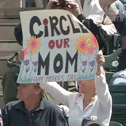 Circle Our Mom! Happy Mother'S Day! GIF - Fox Sports Happy Mothers Day Mothers Day GIFs