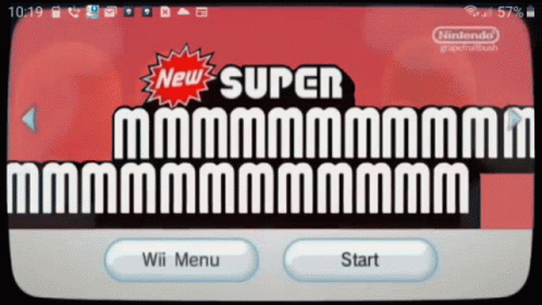New Super Mario Bros Wii Meme GIF